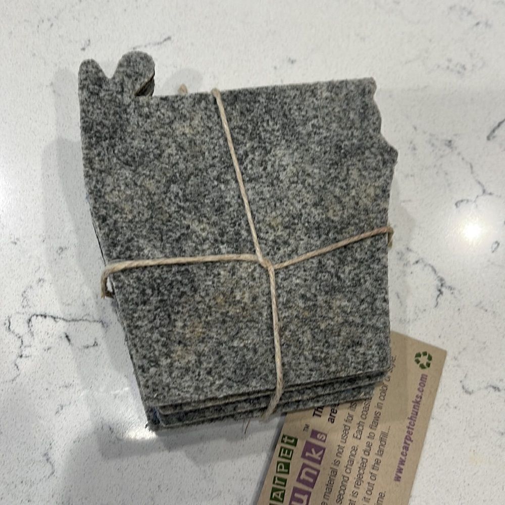 Carpet Chunks coasters   - Picture 3 of 3